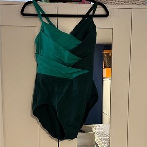 Women’s Green One Piece Swimsuit